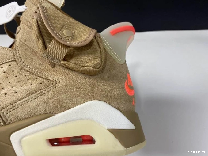 Travis Scott Khaki Air 6 Retro Jordan DH0690-200 British 1003